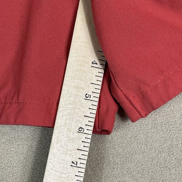 Nike Shorts Mens Large Pink Red Pro Athletic Workout Gym Short Swoosh Logo Adult - Picture 7 of 13